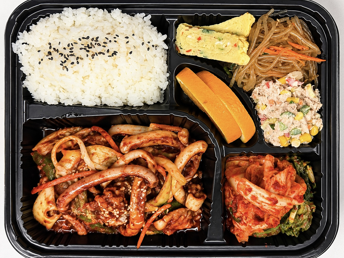 Spicy Squid Bento