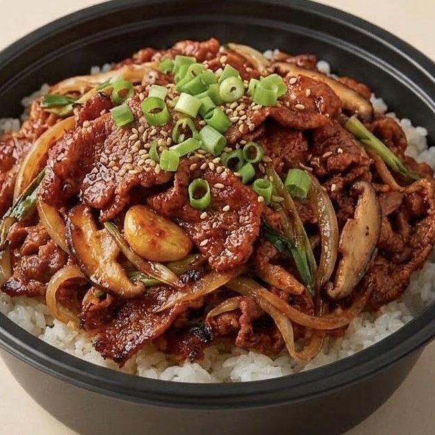 Spicy Pork Rice Bowl