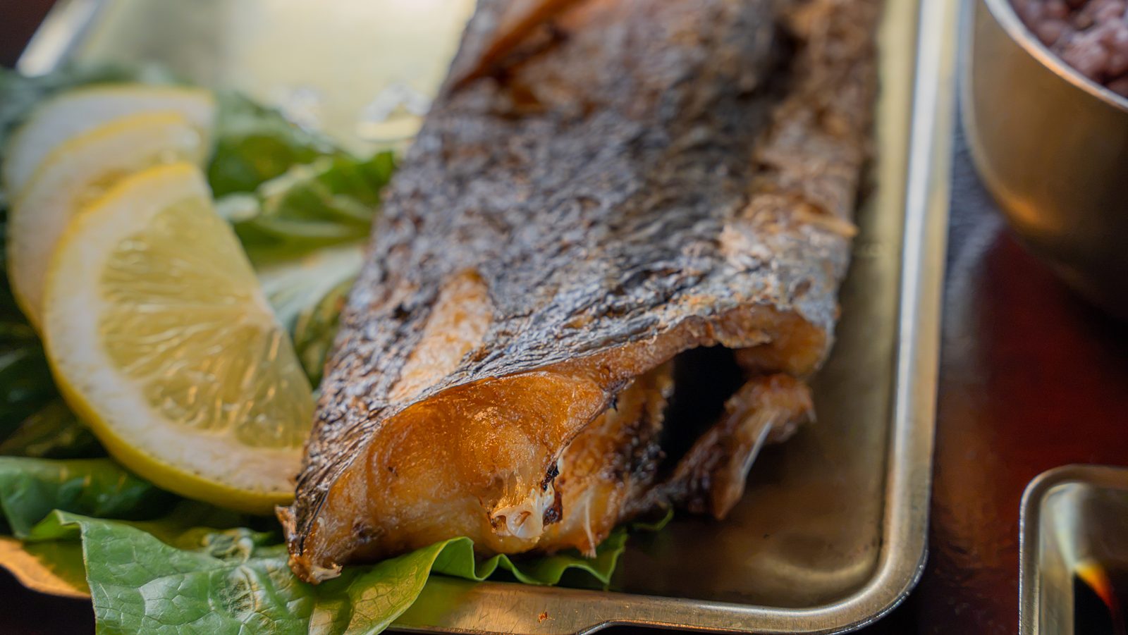Grilled fish