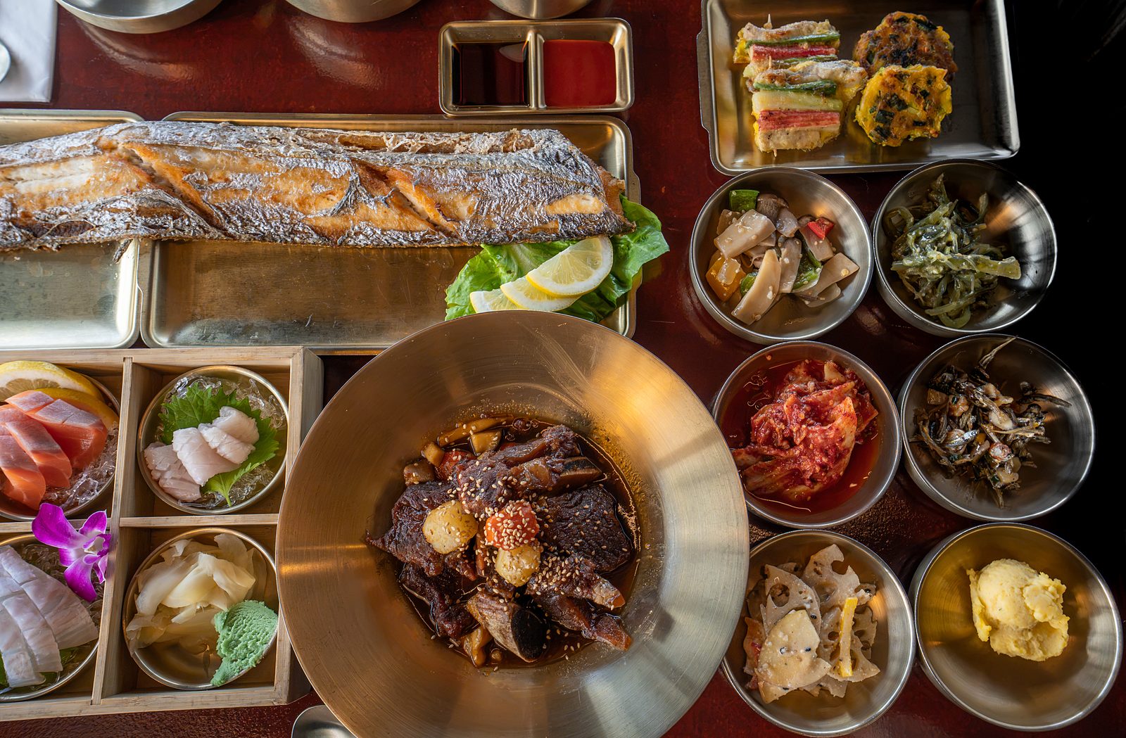 Banchan & mains